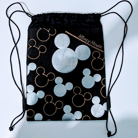 Disney. Mickey Mouse. Draw String. Tote Back Pack. - Picture 1 of 13
